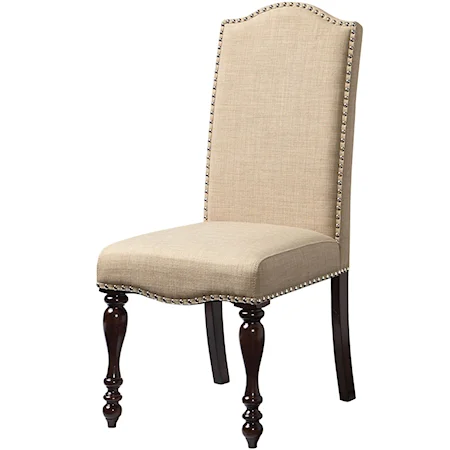 Side Chair with Turned Legs